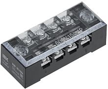 Блок зажимов наборный IEK БЗН ТВ-1504 4 пары 1,5мм2 15A картинка 